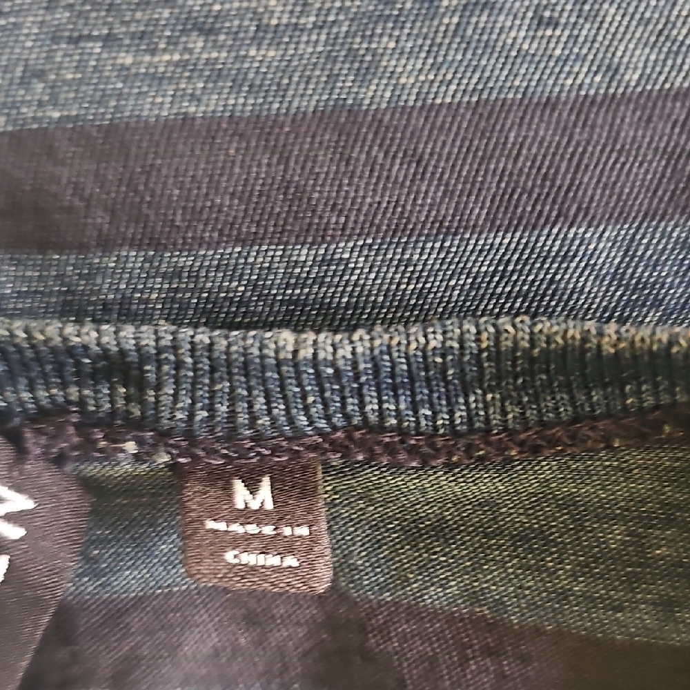 Ralph Lauren Black and Gray Striped Shirt - Picture 7 of 9